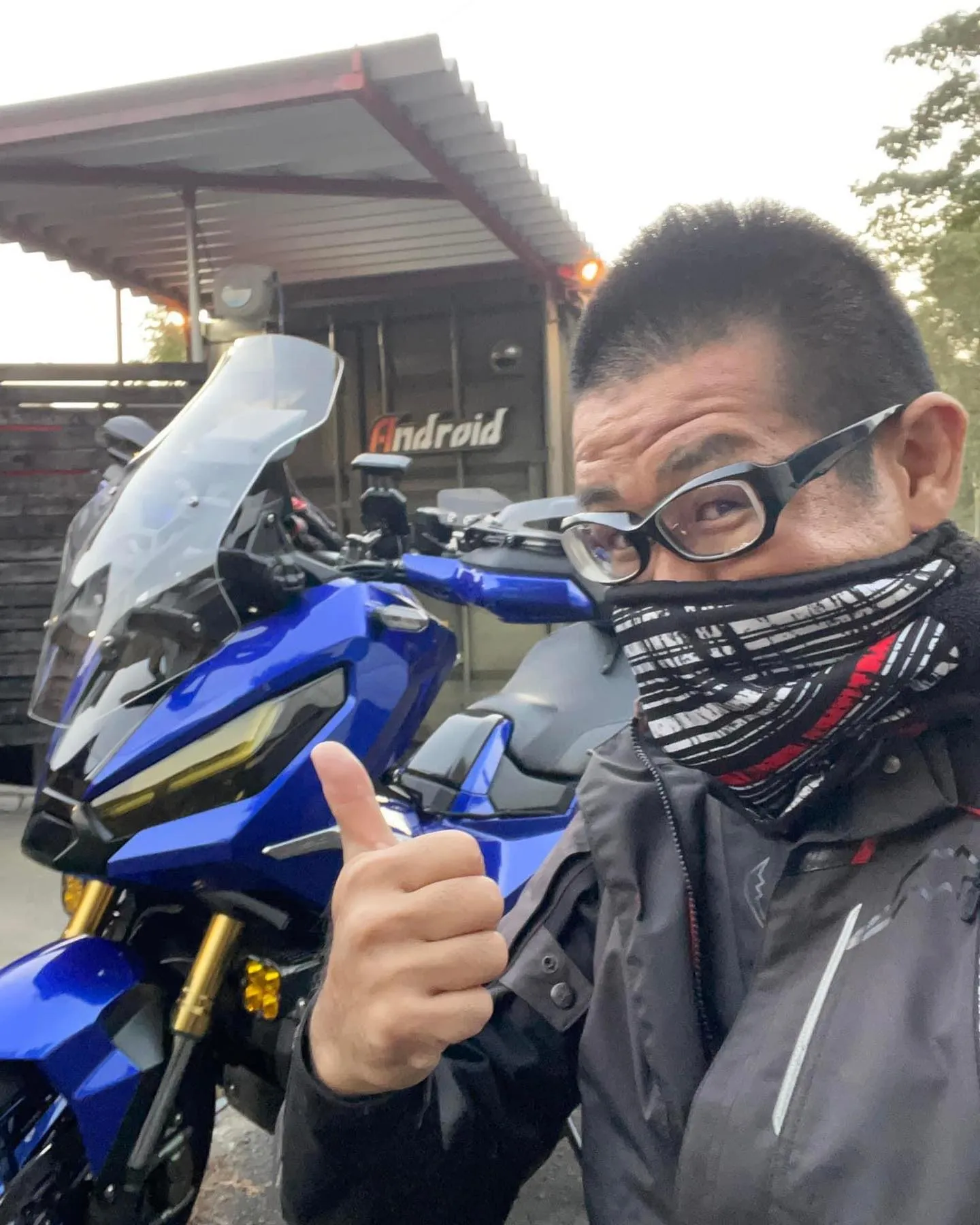 Android motor cycleの社長様より嬉しい報告...