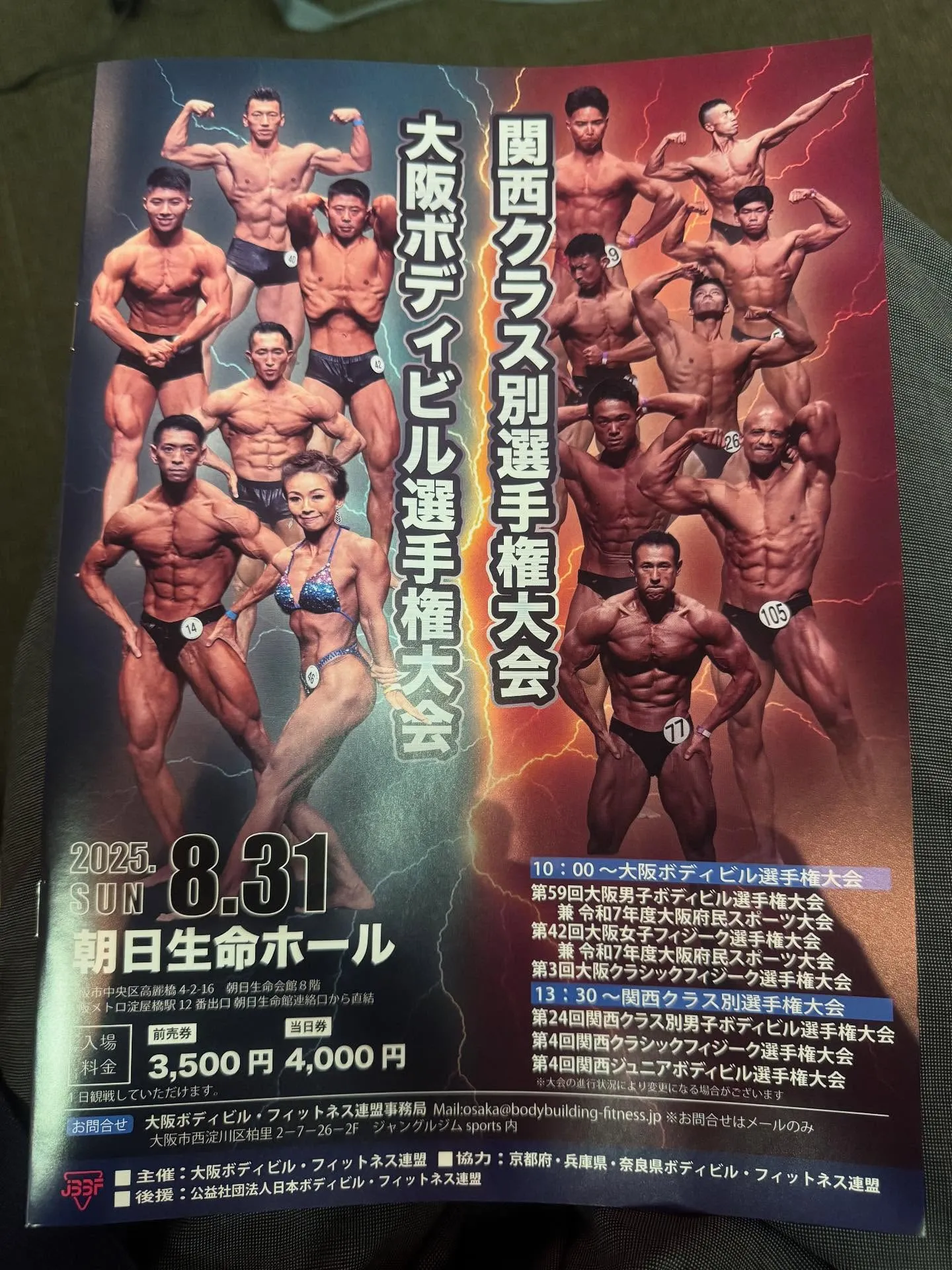 大阪ボディビル選手権