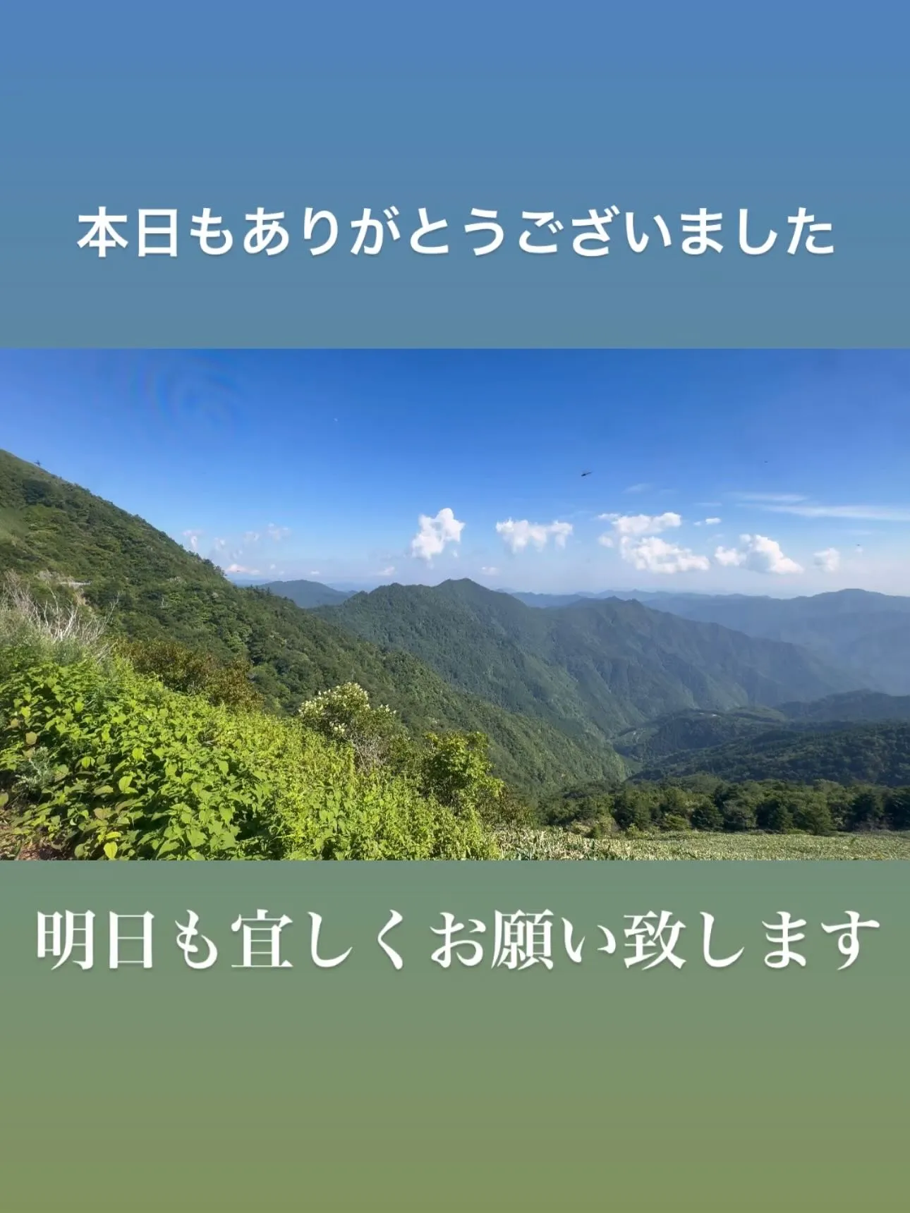 本日もありがとうございました