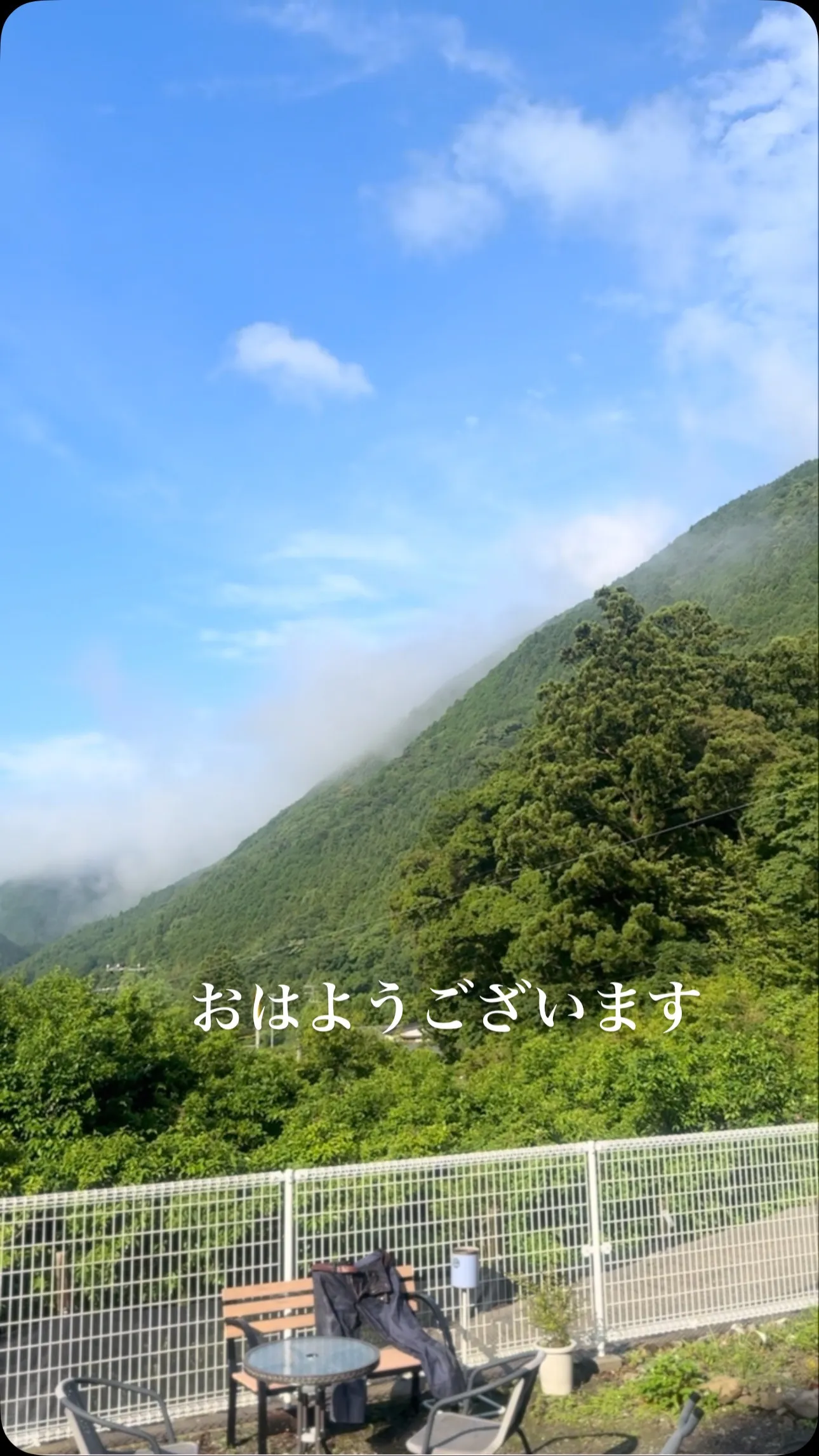 おはようございます